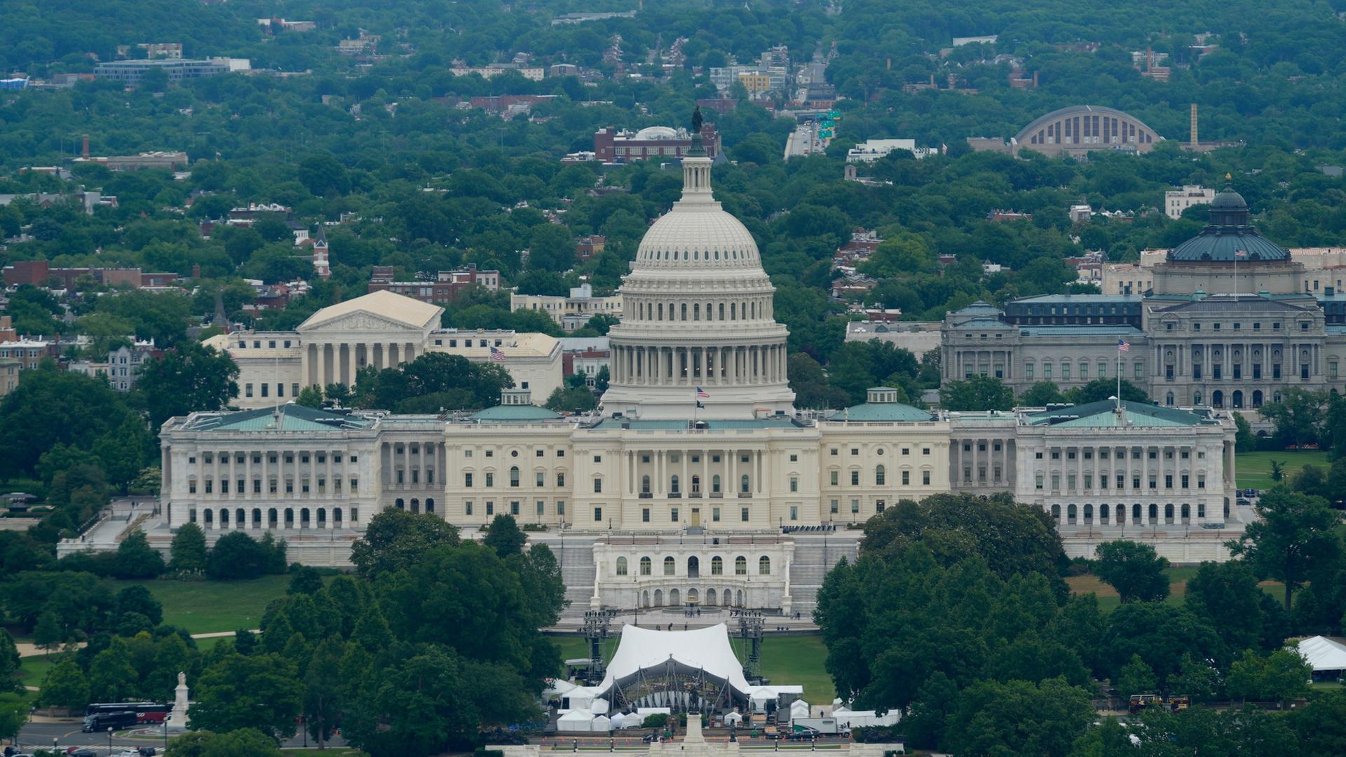 Das Kapitol in Washington | AP Photo/Pablo Martinez Monsivai