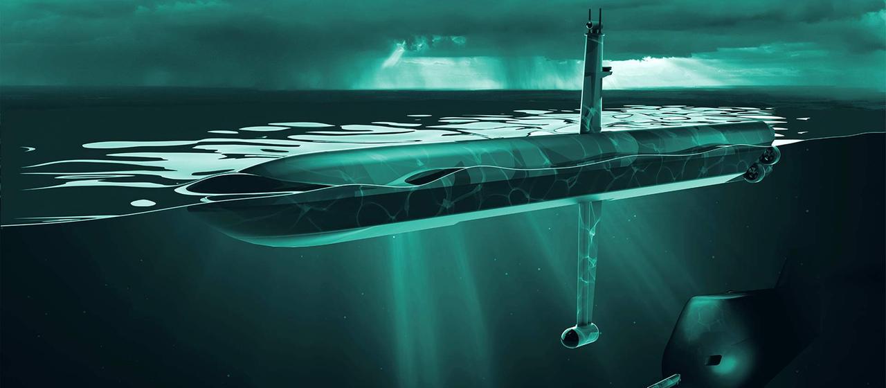 Grafische Darstellung von U-Boot-Technologie von Gabler.