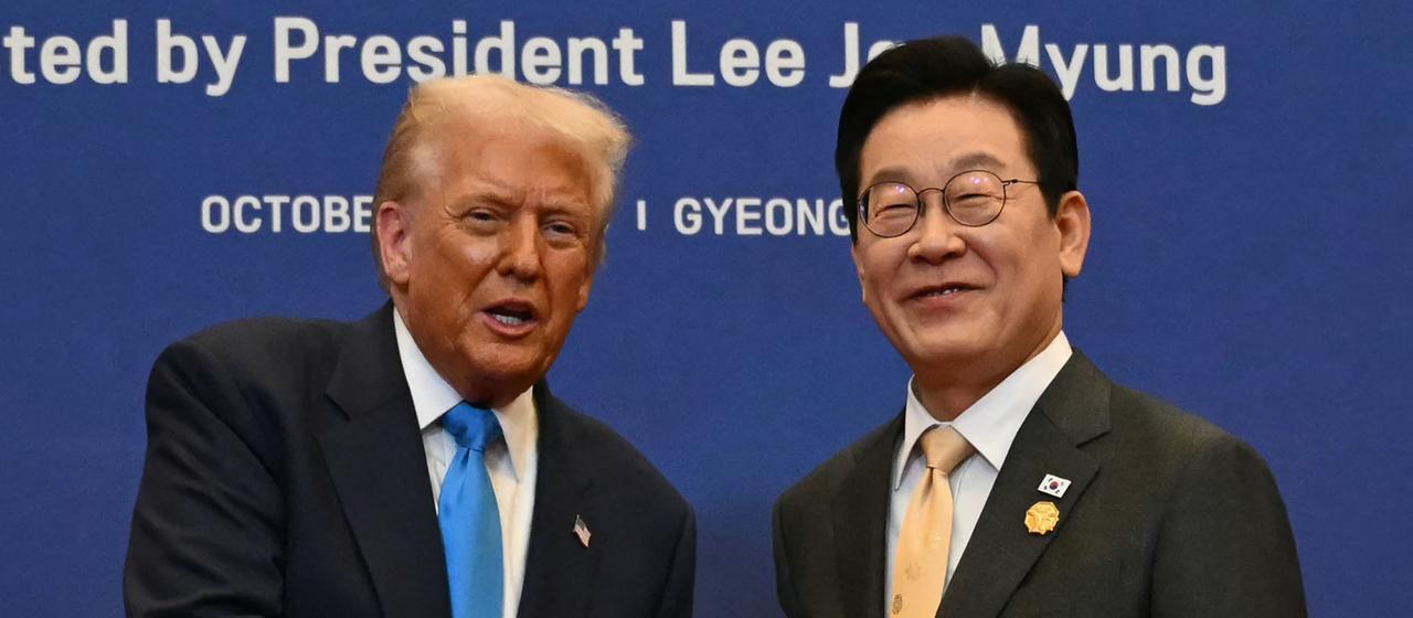 Donald Trump und Lee Jae Myung