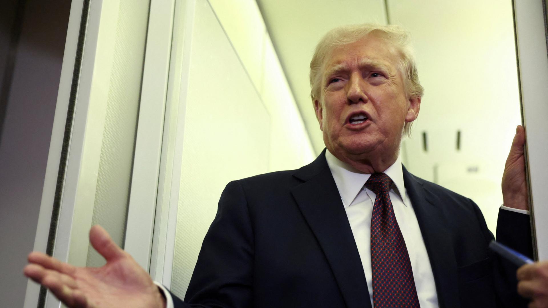 Trump fordert Unterstützung – und warnt die NATO