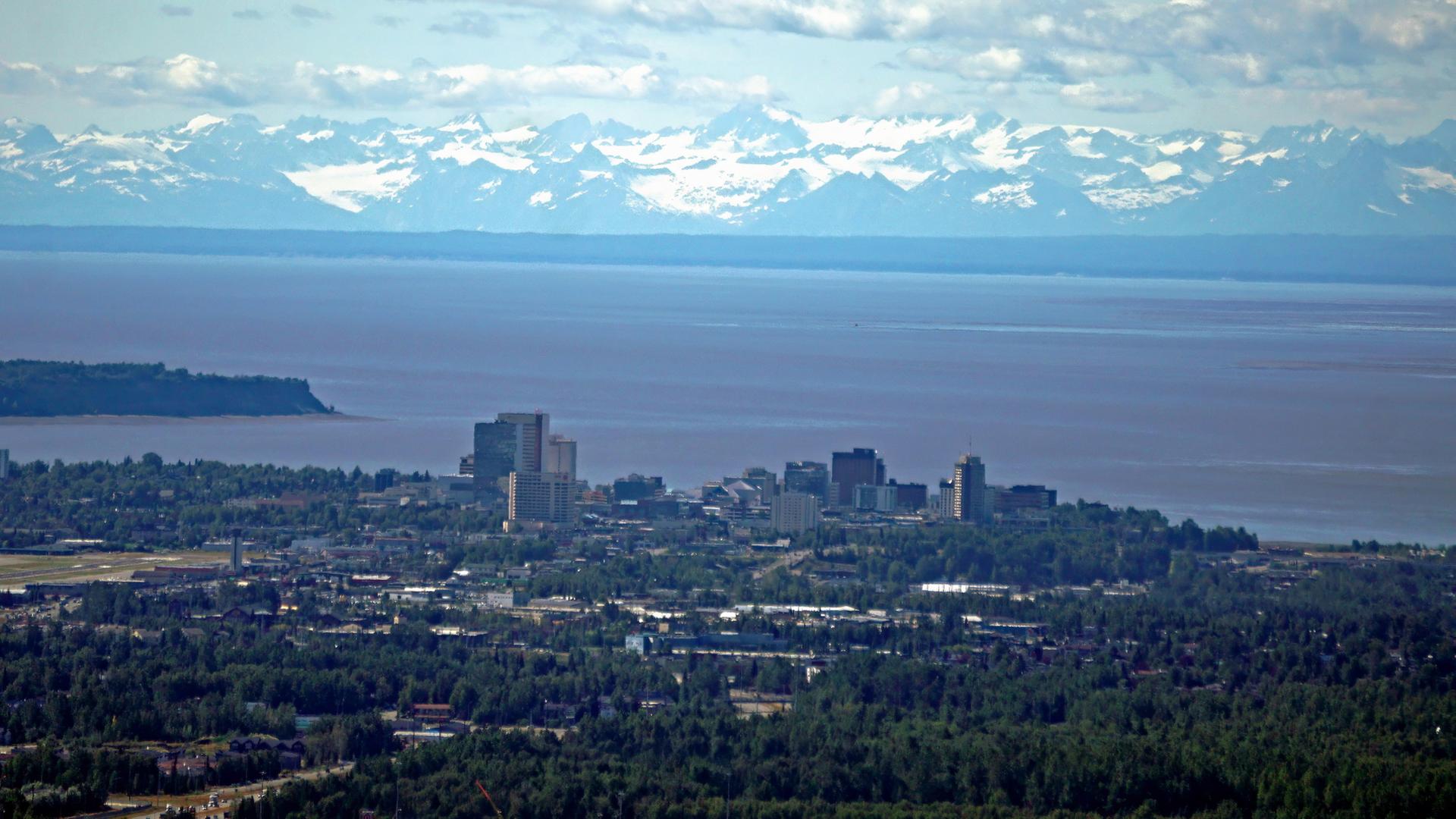 Blick auf Anchorage | dpa