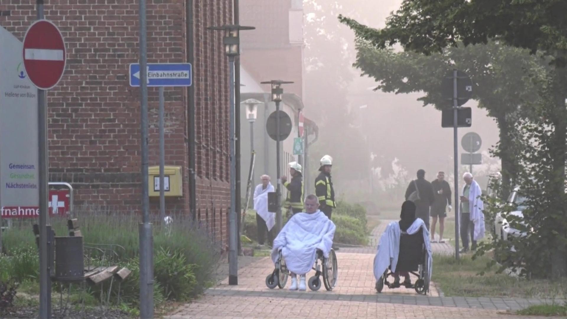 Krankenhausbrand in Ludwigslust fordert zwei Todesopfer