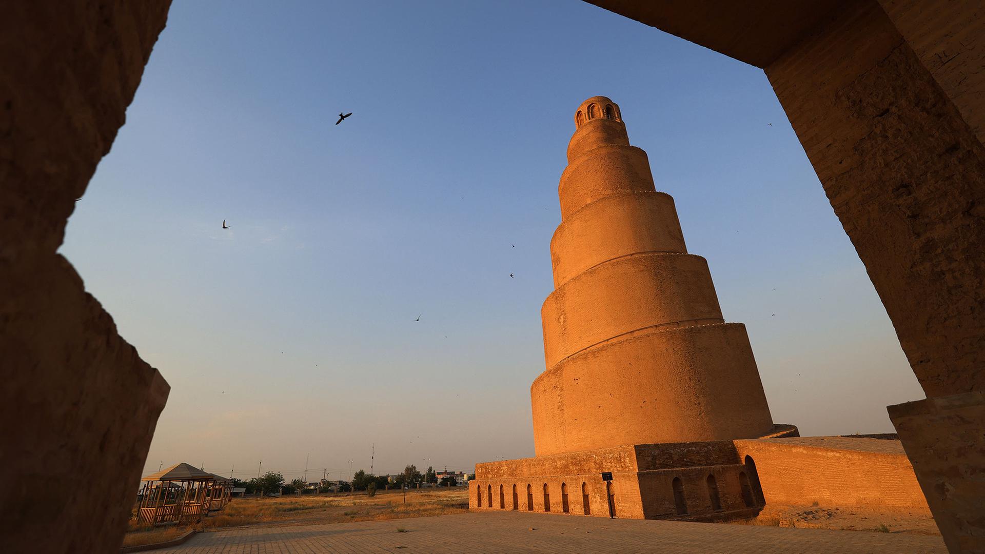Das Malwiya-Minarett der alten Moschee von Samarra | AFP