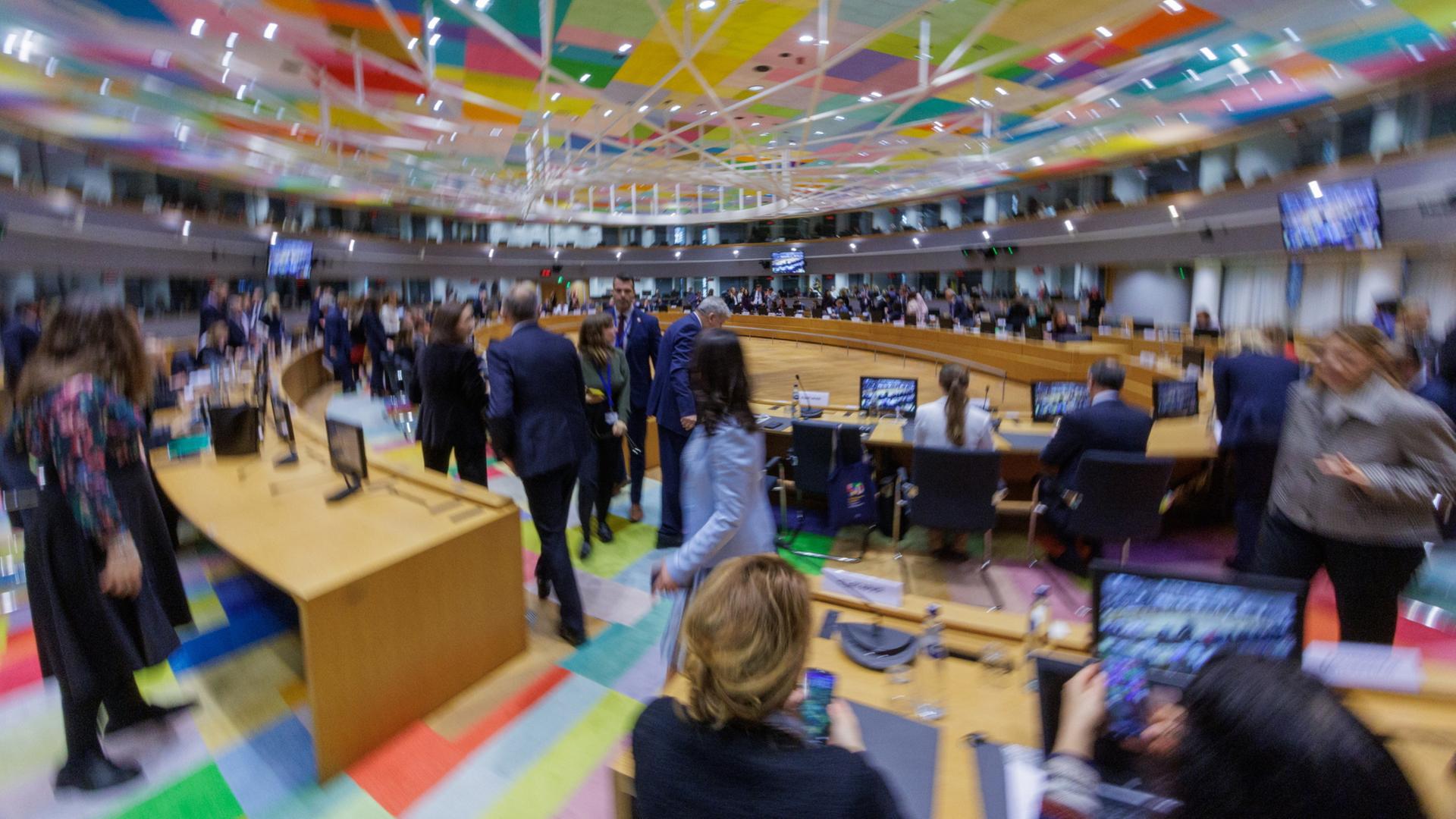 Tagungsort der EU-Umweltminister in Brüssel | EPA