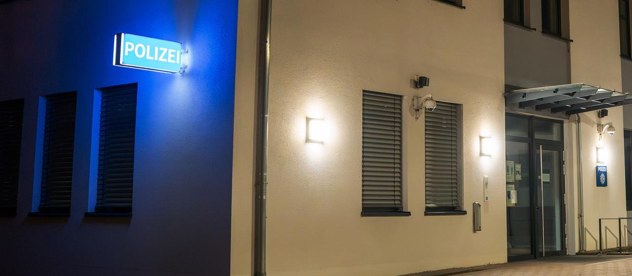 Die Polizeiwache in Dingolfing