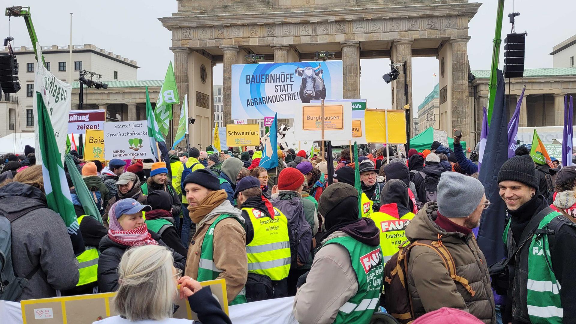 Berlin: Hunderte bei Demo für umweltfreundlichere Landwirtschaft