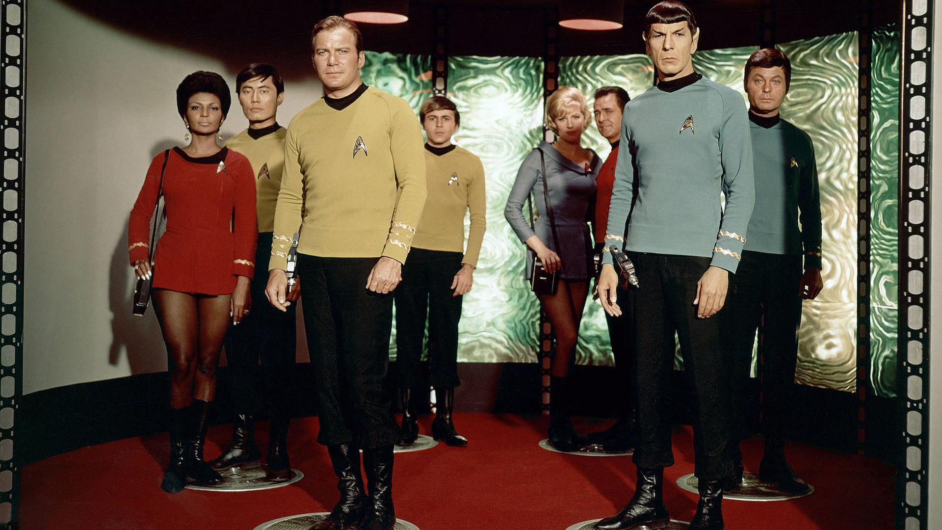 Die Star Trek circa 1965. | IMAGO / Picturelux