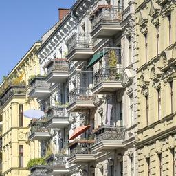 Altbauten, Fidicinstraße, Kreuzberg, Berlin, Deutschland, Europa