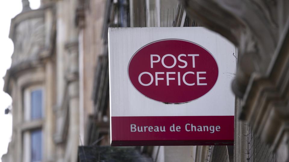 Eine Postfiliale in London