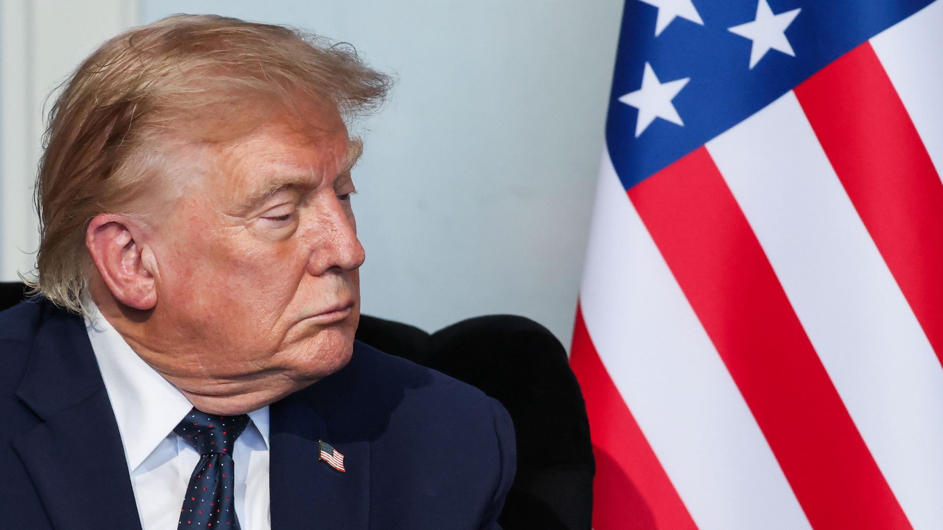 Donals Trump | Ludovic Marin/Pool AFP via AP
