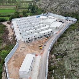 Das neue italienische Asyl-Aufnahmezentrum in Albanien