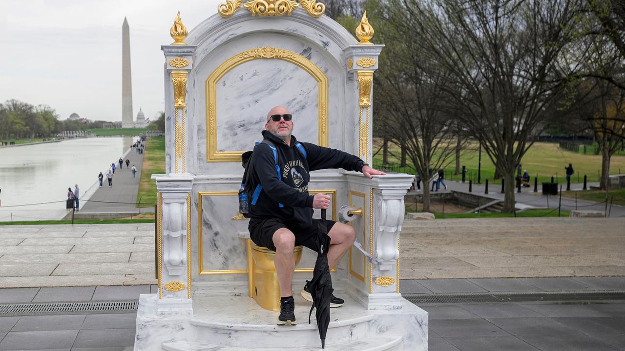 Protestkunstwerk, Céline Dion, Narzissen