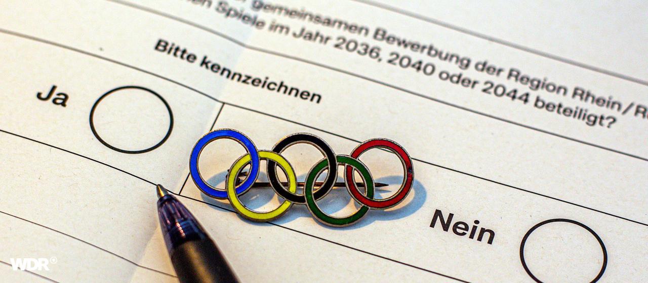 Unterlagen zur Abstimmung über die Olympischen Spiele in Köln und der Region Rhein/Ruhr