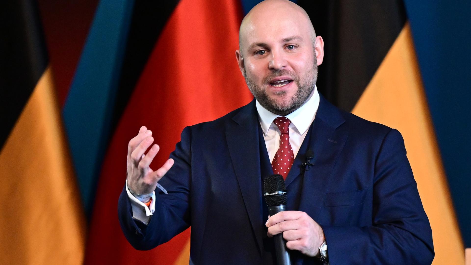 Der AfD-Abgeordnete Markus Frohnmaier | dpa