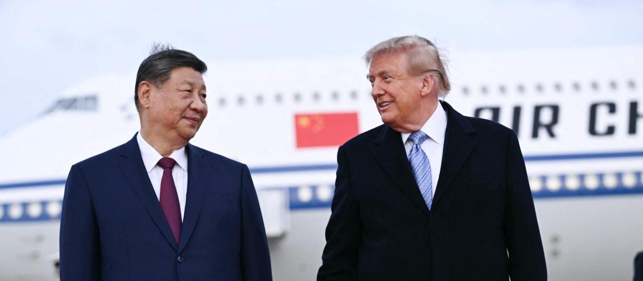 Chinas Staatspräsident Xi Jinping und US-Präsident Donald Trump.