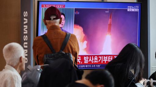 Nordkorea feuert Geschosse ins Meer ab