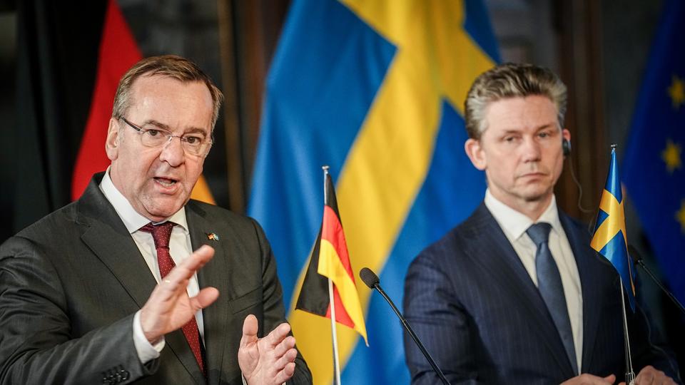 Bundesverteidigungsminister Pistorius besucht Schweden