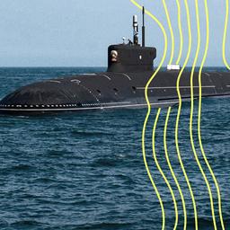 U-Boot der russischen Marine.