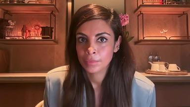 Collien Fernandes im Interview mit den tagesthemen