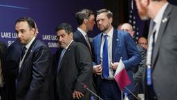 Vizepräsident Vance und Jared Kushner bei den Gesprächen in der Schweiz