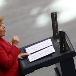Merkel im Bundestag