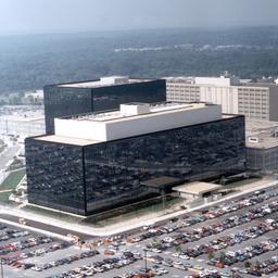 DAS NSA-Hauptquartier in Fort Meade, Maryland, USA.