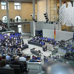 Blick ins Plenum des Bundestags.