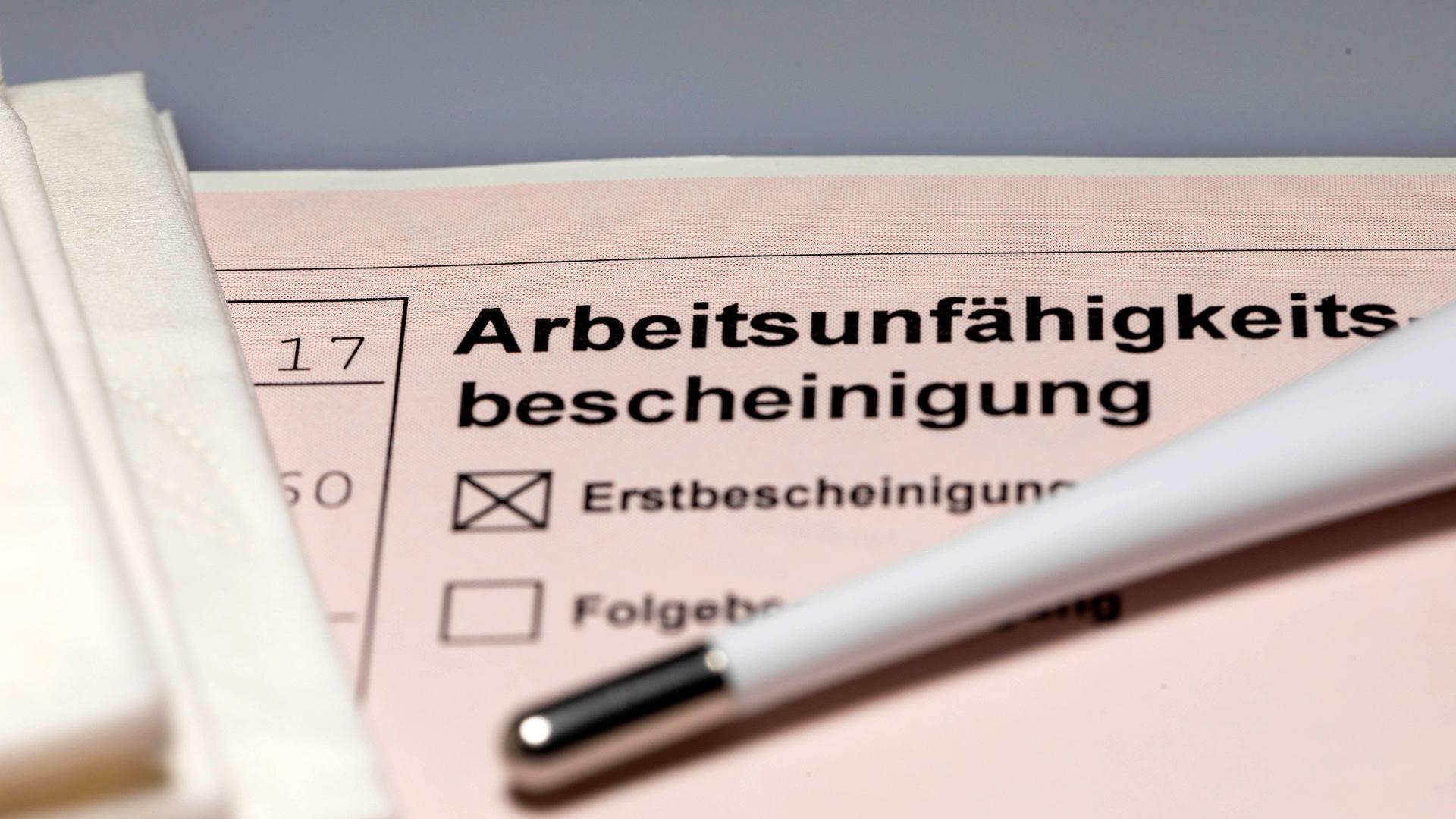 Krankschreibung ab Tag 1 oft längst Realität