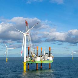 Offshore-Windpark Riffgat, rund 15 Kilometer nördlich der Insel Borkum. 