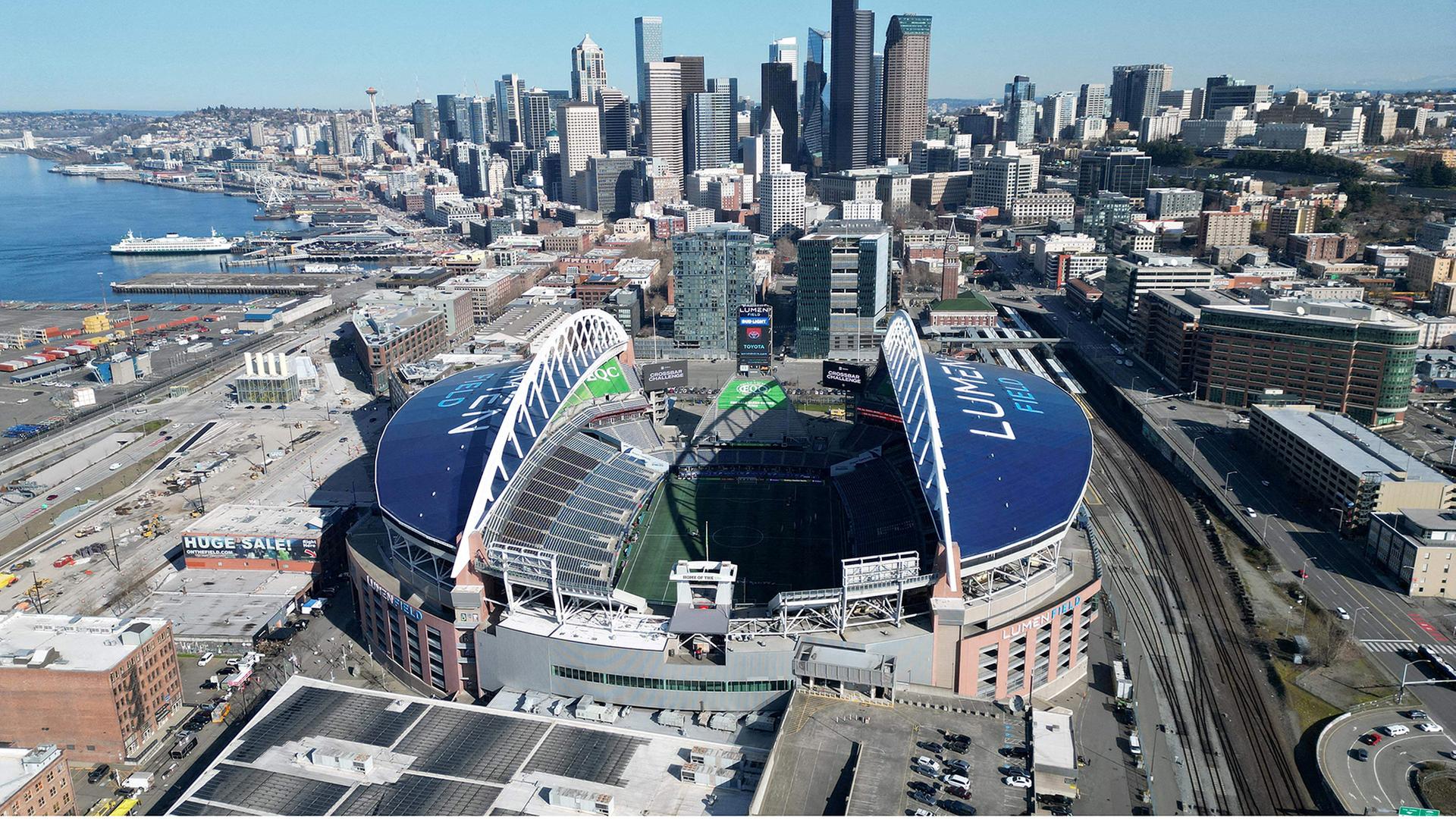 Blick auf ein Stadion in Seattle  | USA TODAY Sports