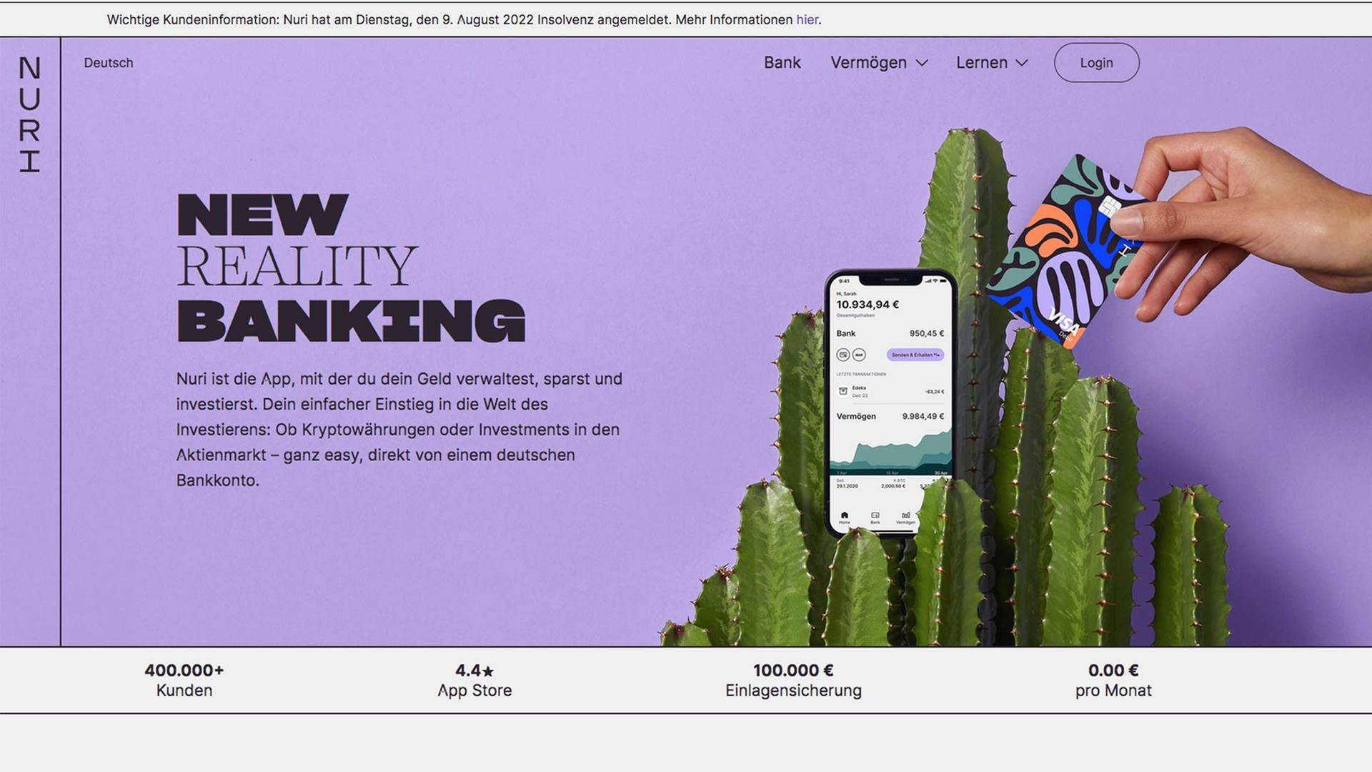 Warum die Krypto-Bank Nuri Insolvenz anmelden musste | tagesschau.de