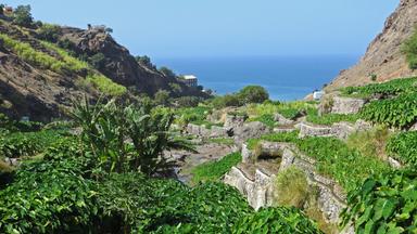 Blick auf das Wasser im Norden des Inselstaats Kap Verde.