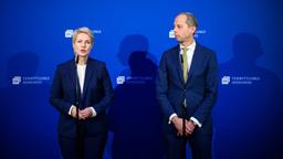 Die Vermittlugsausschussvorsitzenden Manuela Schwesig und Hendrik Hoppenstedt
