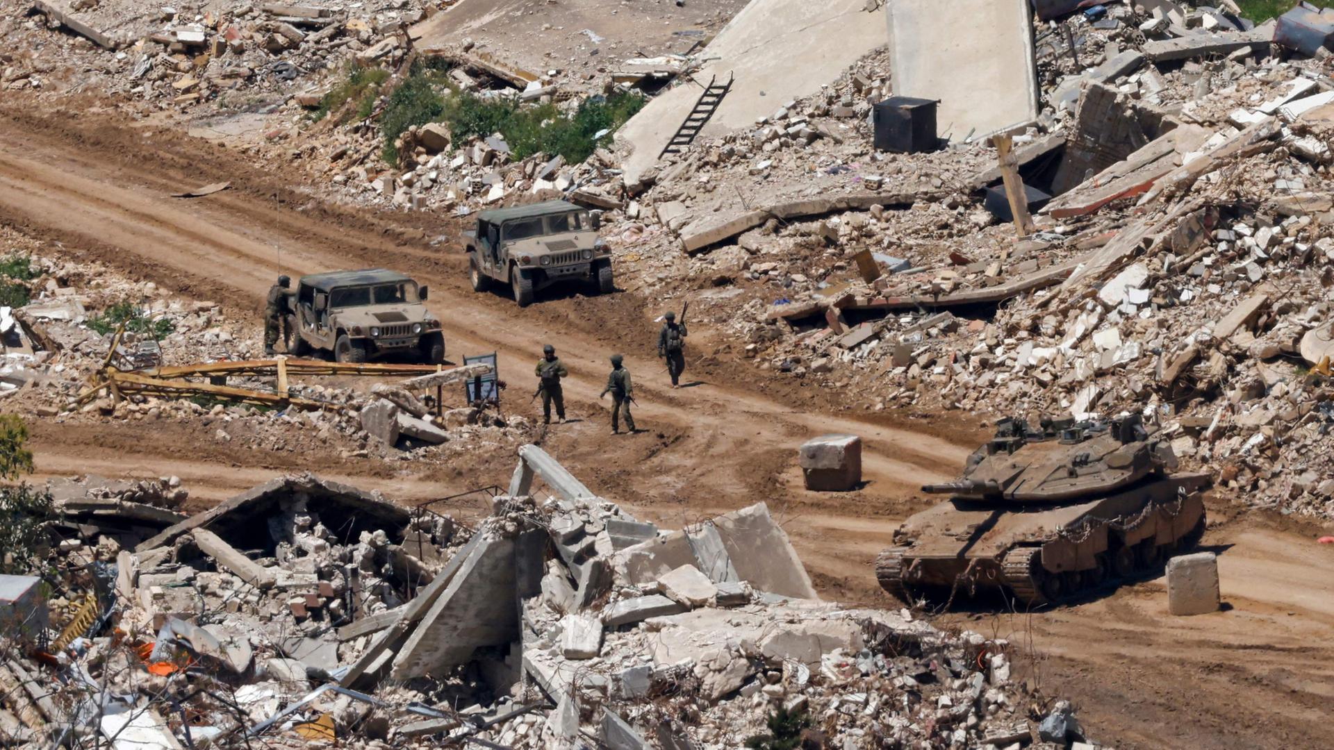 Israelische Truppen im Südlibanon | AFP
