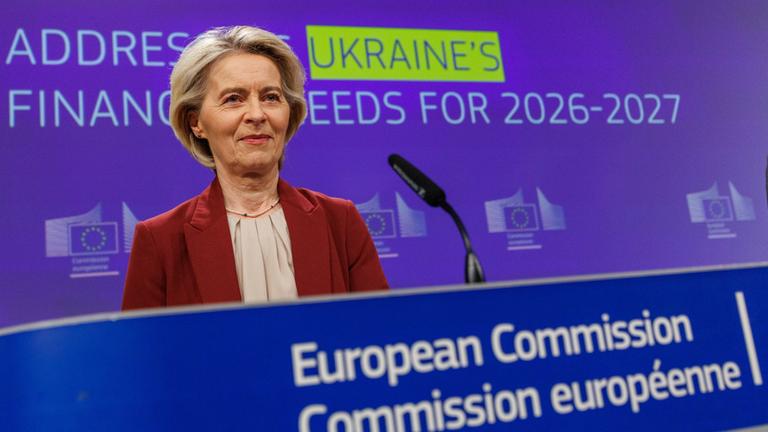 Eu-Kommissionspräsidentin von der Leyen bei der Vorstellung ihres Vorschlags