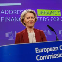 Eu-Kommissionspräsidentin von der Leyen bei der Vorstellung ihres Vorschlags