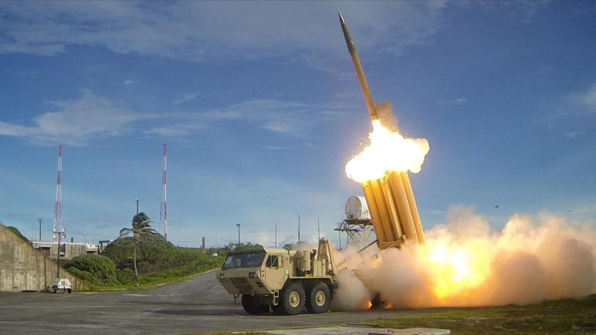US-Raketenabwehrsystem THAAD | picture alliance/dpa