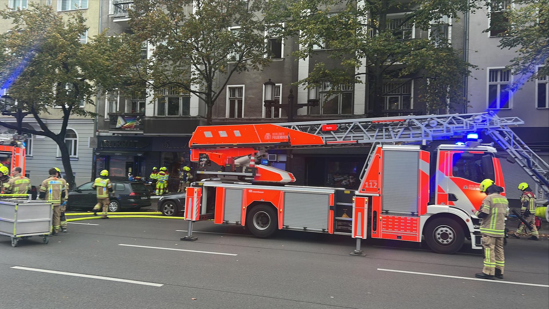 Berlin: Bar in Charlottenburg brennt aus - 21 Menschen verletzt