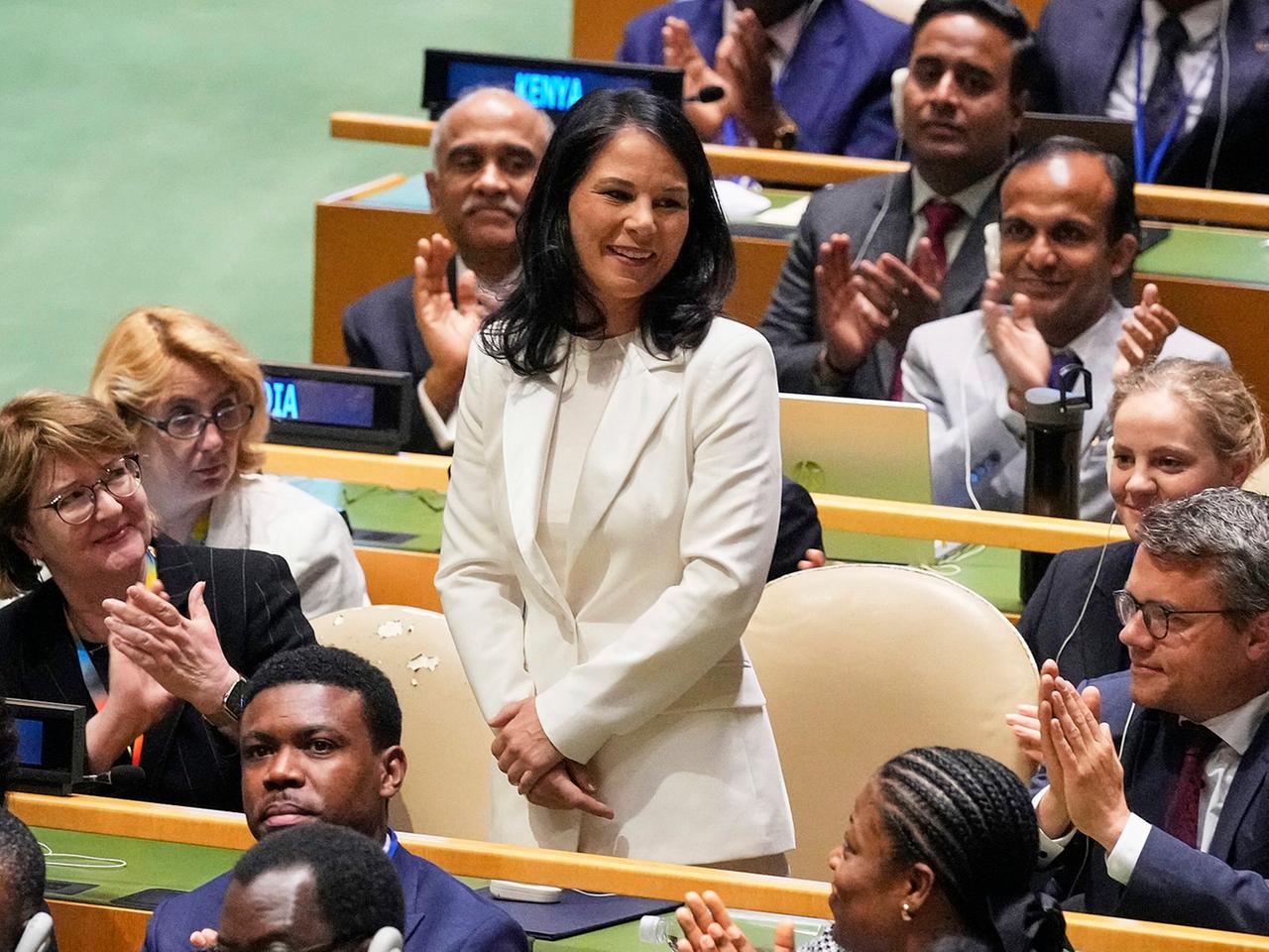 Ehemalige Außenministerin Baerbock zur Präsidentin der UN-Vollversammlung  gewählt