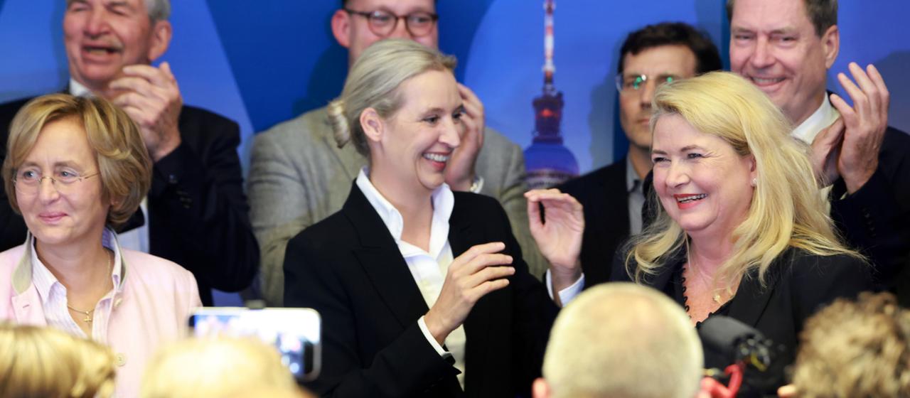 AfD-Chefin Weidel nach der Berlin-Wahl
