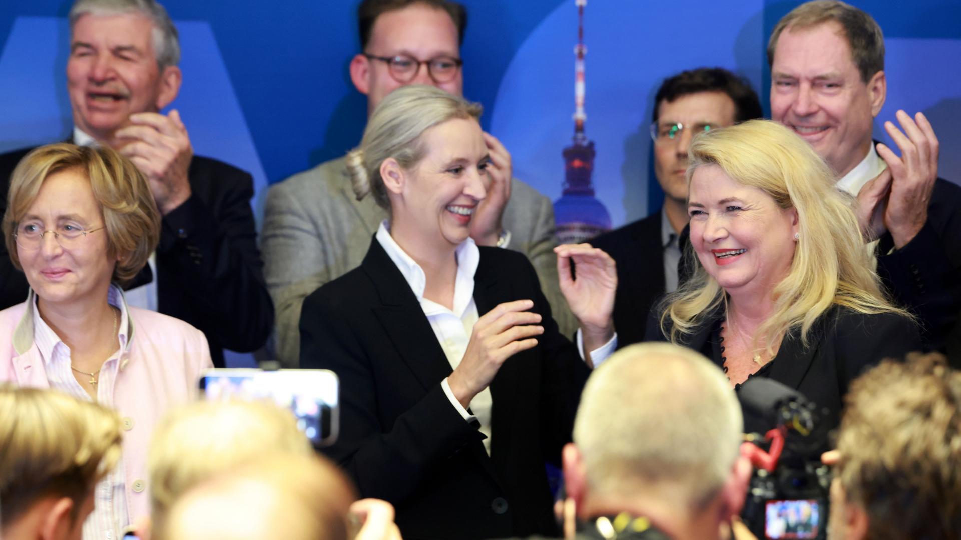 AfD-Chefin Weidel nach der Berlin-Wahl | EPA
