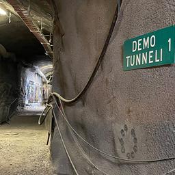 Tunnel im Endlager Eurajoki