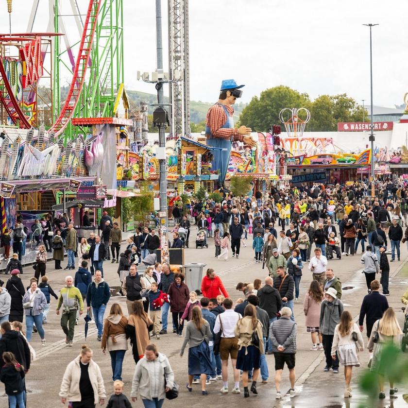 Volksfest-Finale auf dem Cannstatter Wasen