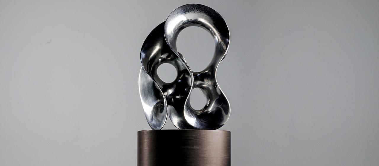 Skulptur "Right Livelihood Award" von Eva Hild