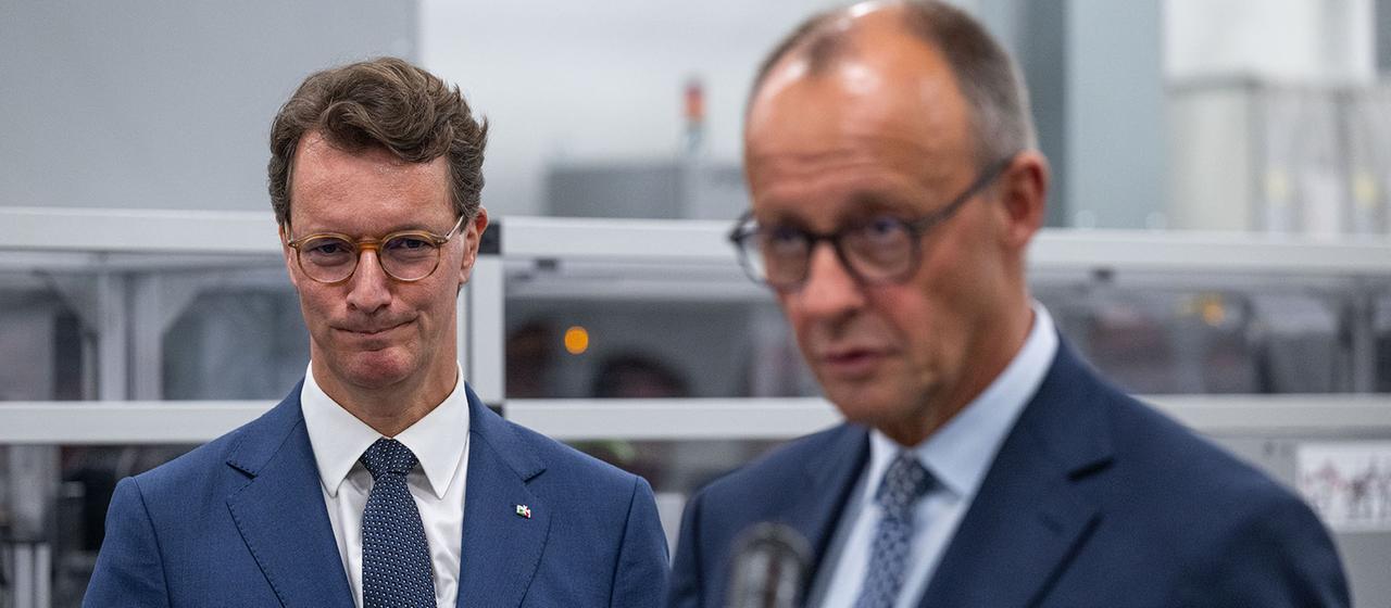 Hendrik Wüst und Friedrich Merz