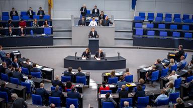 Robert Habeck spricht im Bundestag