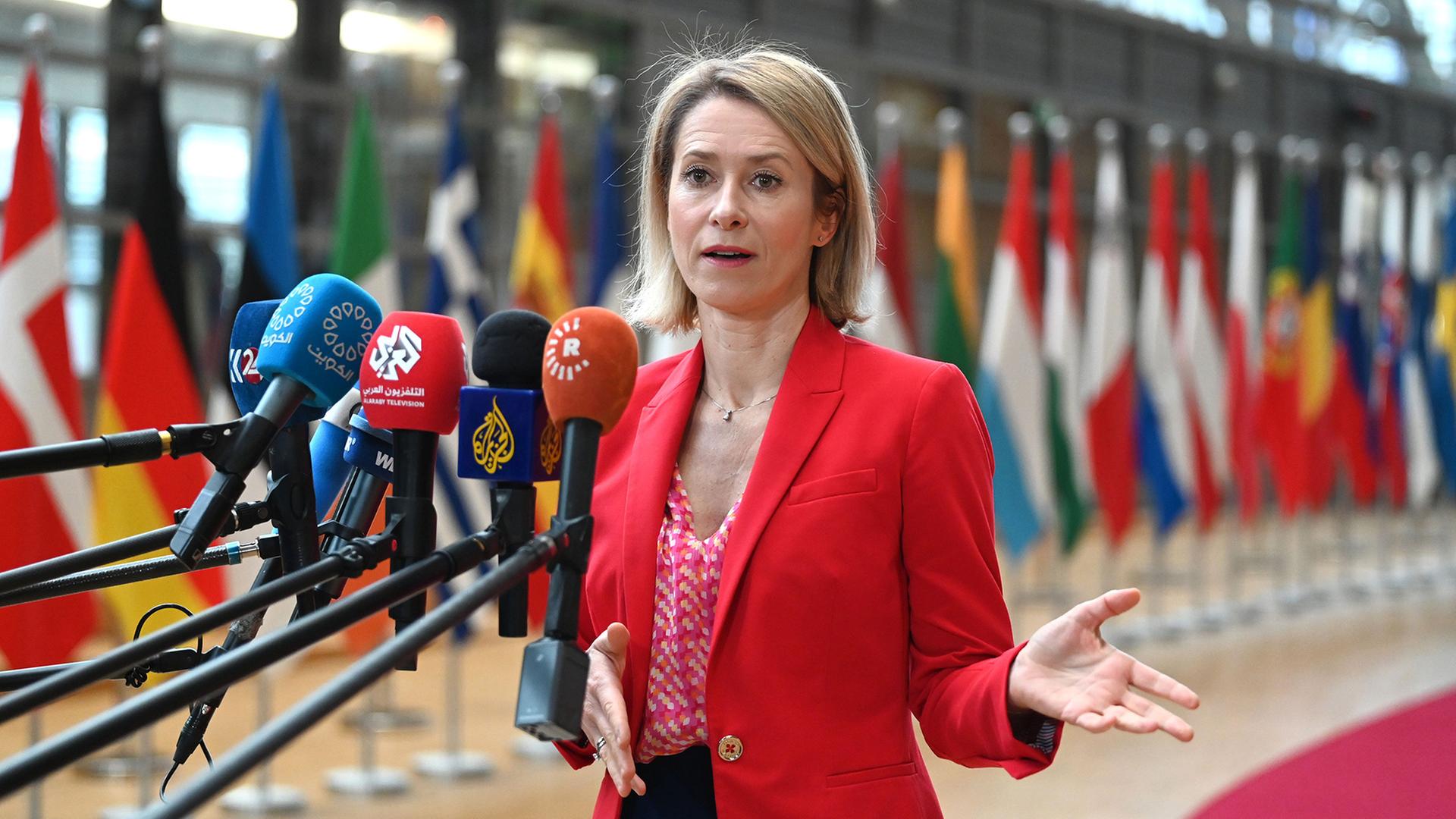 Kaja Kallas | Elisa Schu/dpa
