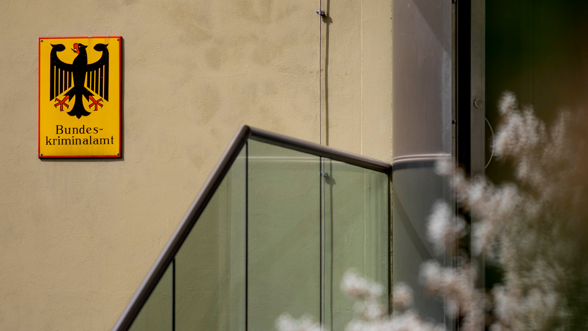 Der Eingang des BKA