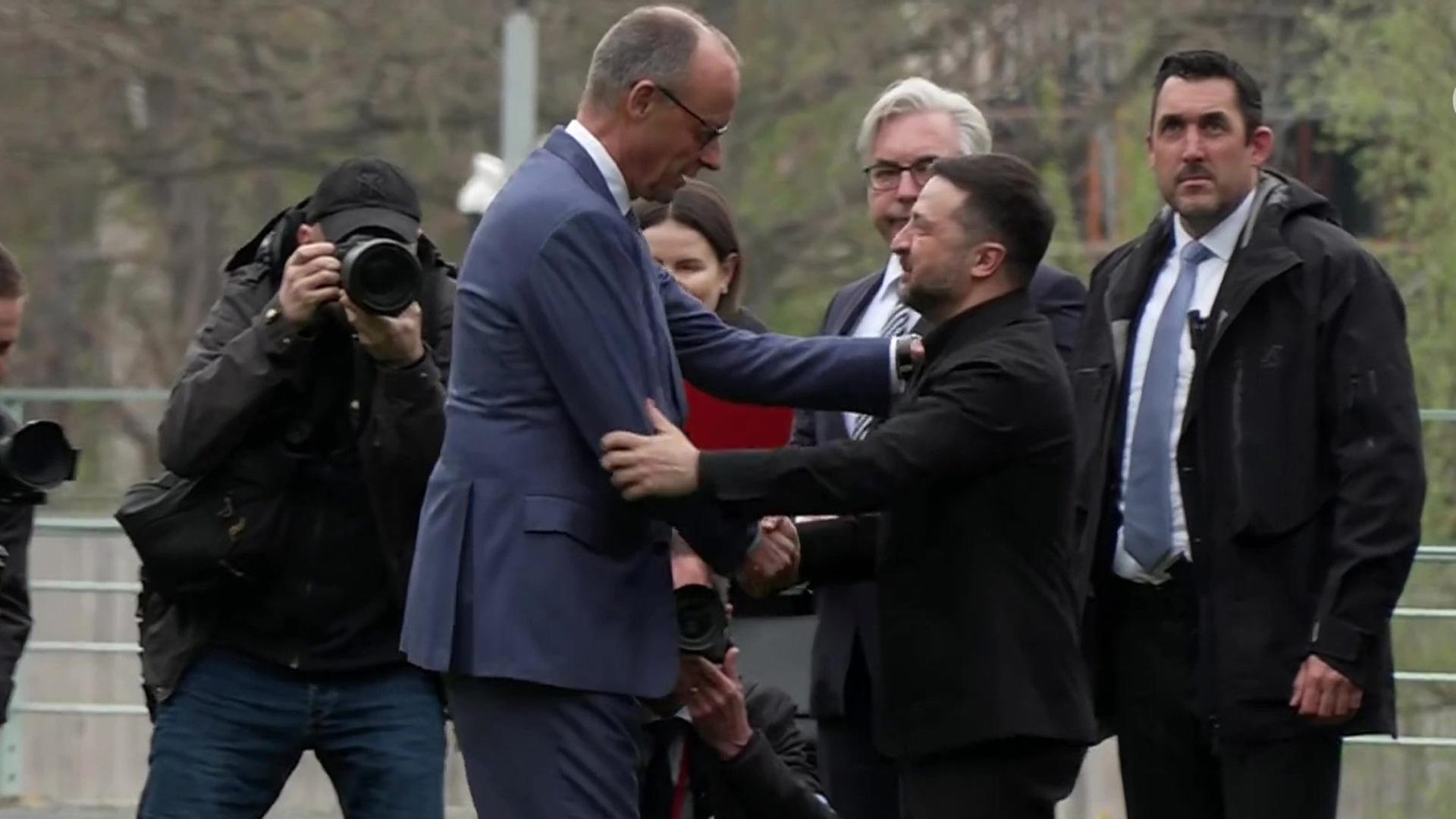 Kanzler Merz empfängt Ukraines Präsident Selenskyj zu Regierungskonsultationen