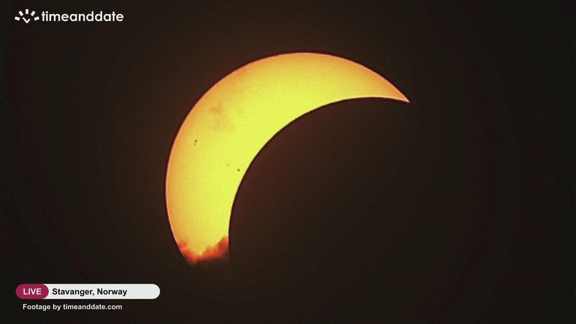 Sonnenfinsternis in Europa | Euro